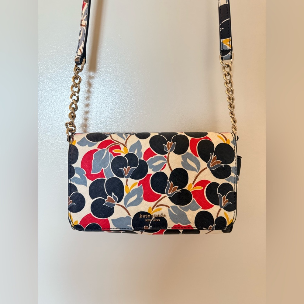 Kate Spade Floral Crossbody Bag